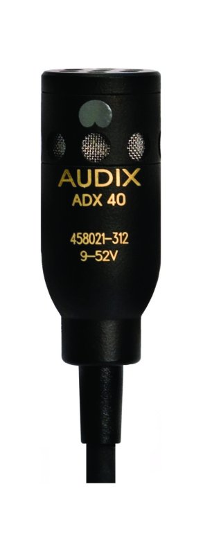 Audix ADX40 Miniature Hanging Choir Microphone, Black