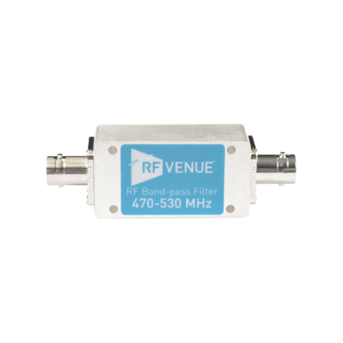 RF Venue BPF470T530 Band-Pass Filter (470-530 MHz)
