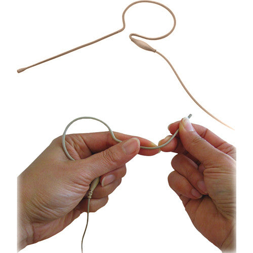 Point Source CO-6-SE-BE SERIES6 Earset Microphone, Beige (Sennheiser 3.5 mm locking)