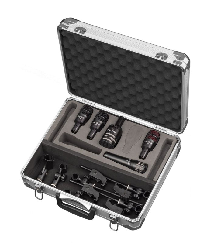 Audix DP5A Professional 5-piece Drum Microphone Package