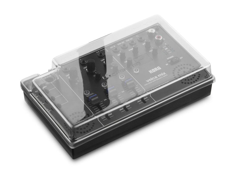 Decksaver Korg Volca MK2 cover protecting the groovebox from dust and damage, made of durable plastic for secure fitting.