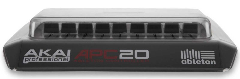 Decksaver LE smoked and clear cover for Akai APC20 producer controller, protective plastic cover with precise fit