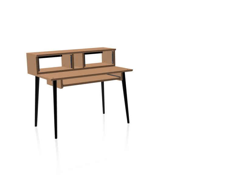 Gator Gfw Elitedesk Mpl Elite Series Furniture Desk, Natural Maple Matte