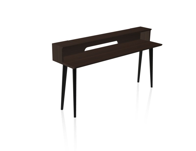 Gator GFW-ELITEKEYTBL88-BRN Elite Series Keyboard Furniture 88 Note, Dark Walnut
