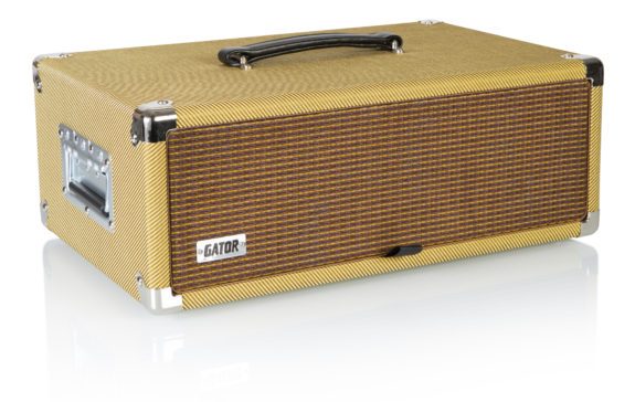 Gator GR-RETRORACK-3TW Vintage Amp Vibe Rack Case 3U, Tweed