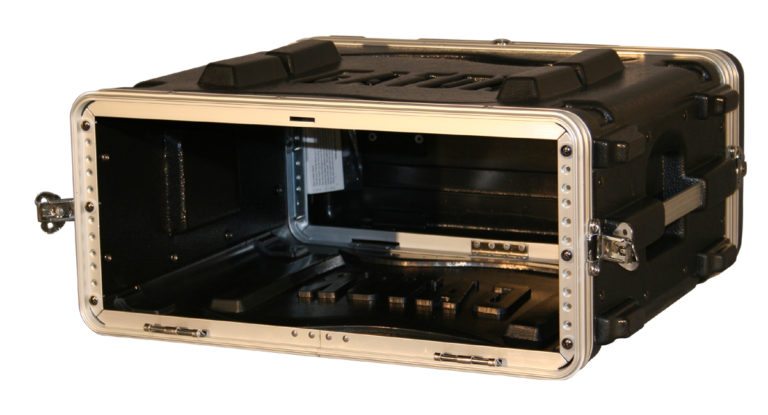 Gator GR4L 4U Audio Rack 19inch Deep Standard Molded Rack Case
