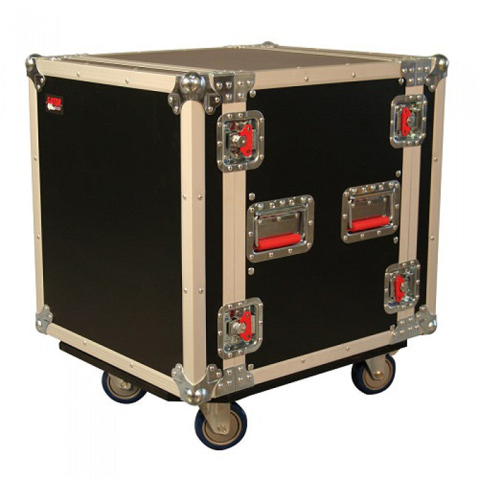 Gator GTOUR-12UCA-24D ATA Wood Deep Rack Case with Casters