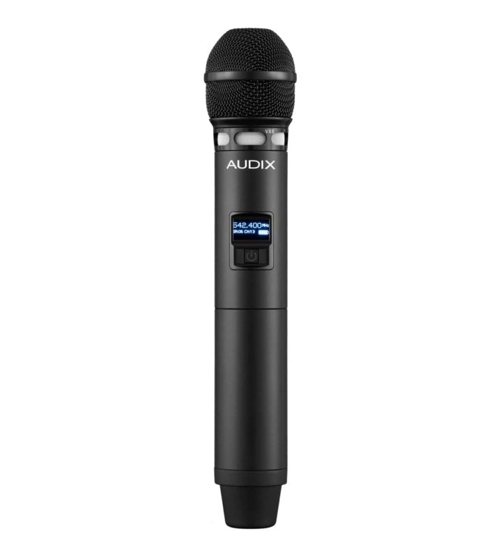 Audix H60VX5 64 MHz Handheld Microphone Transmitter with VX5 Supercardioid Condenser Capsule (522 to 586 MHz)