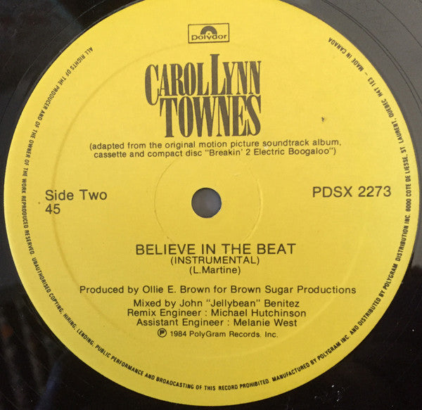 Believe In The Beat | Rectangle Triangle
