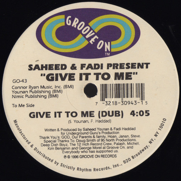 Give It To Me | Rectangle Triangle