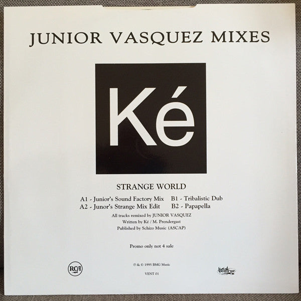 Strange World (Junior Vasquez Mixes) | Rectangle Triangle