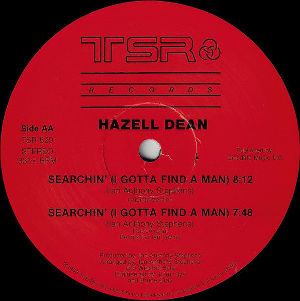 Searchin' (I Gotta Find A Man) (Original & Special Extended Re-Mix Versions) | Rectangle Triangle