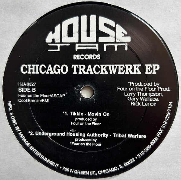 Chicago Trackwerk EP | Rectangle Triangle