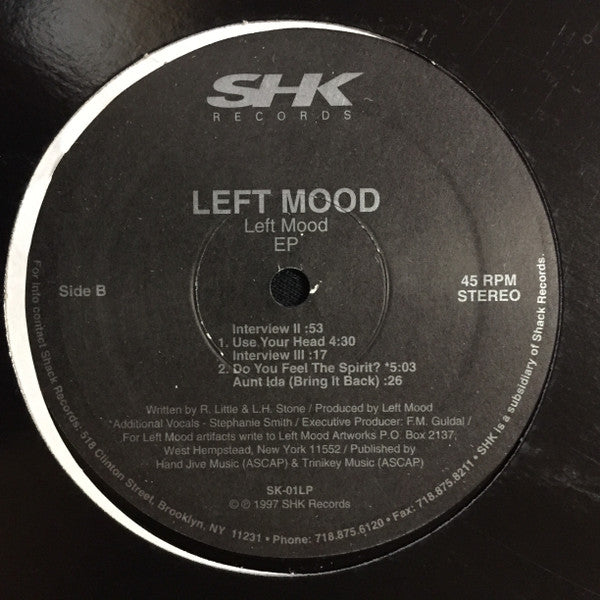 Left Mood EP | Rectangle Triangle