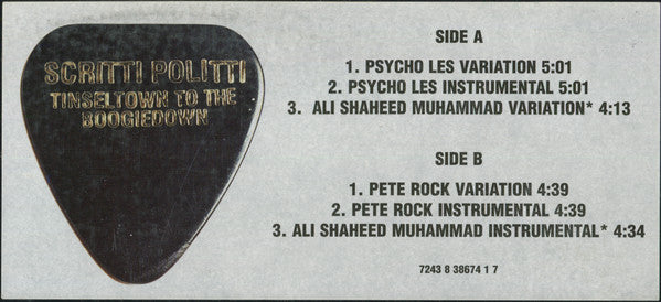 Tinseltown To The Boogiedown | Rectangle Triangle