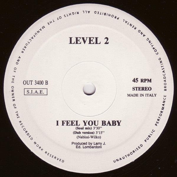 I Feel You Baby | Rectangle Triangle