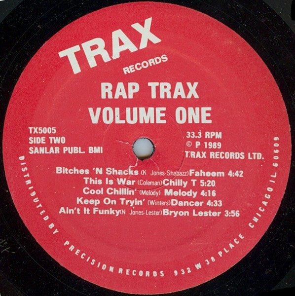 Rap Trax - Volume One | Rectangle Triangle