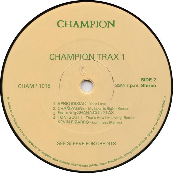 Champion Trax 1 | Rectangle Triangle