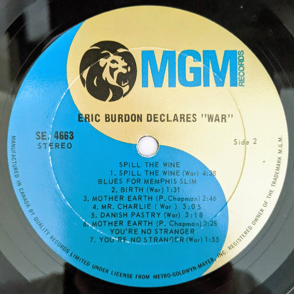 Eric Burdon Declares "War" | Rectangle Triangle