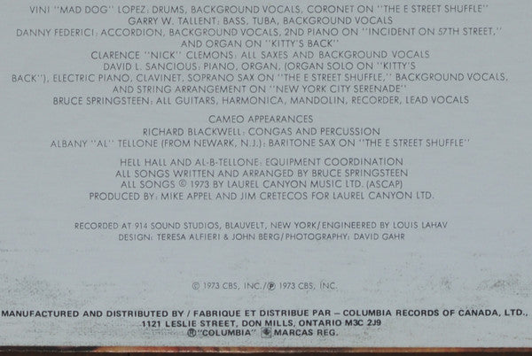 The Wild, The Innocent & The E Street Shuffle | Rectangle Triangle