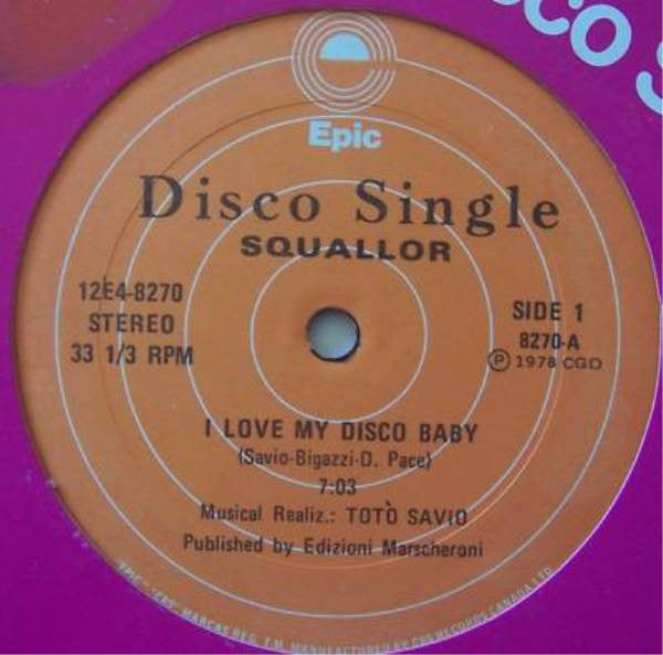 I Love My Disco Baby | Rectangle Triangle
