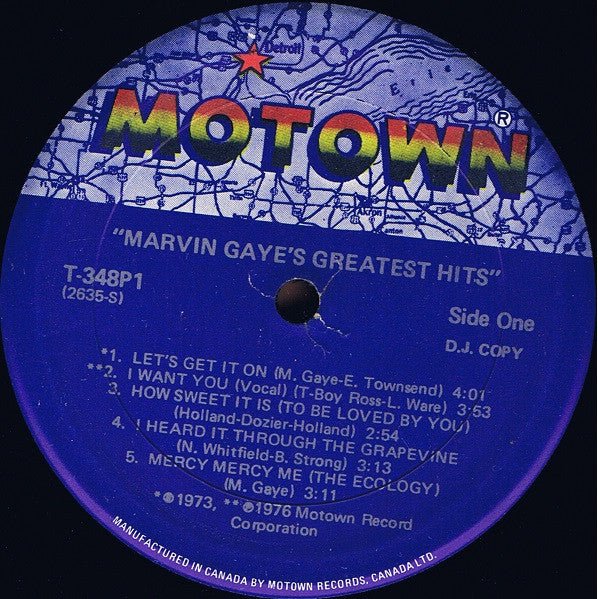 Marvin Gaye's Greatest Hits | Rectangle Triangle