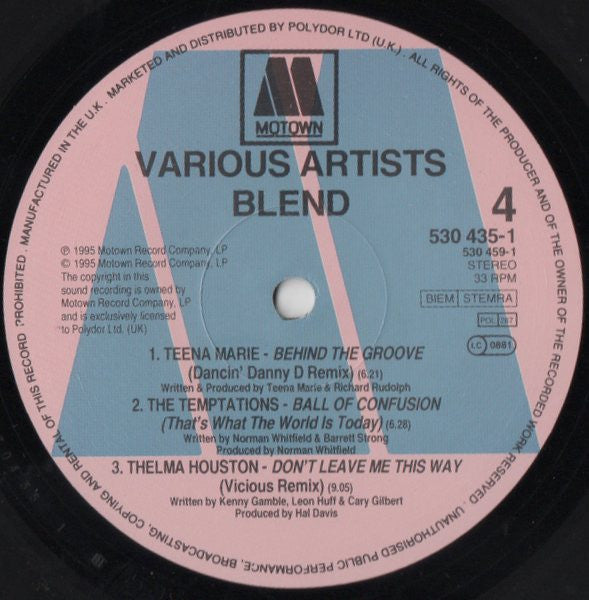 Motown Blend | Rectangle Triangle