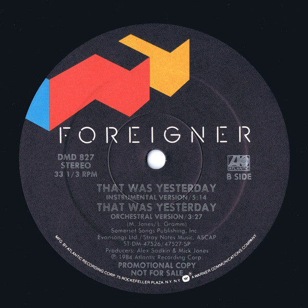 That Was Yesterday | Rectangle Triangle