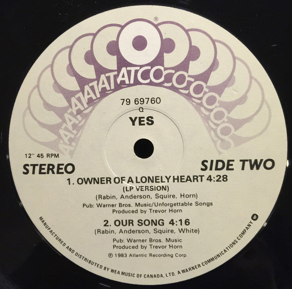 Owner Of A Lonely Heart 2 | Rectangle Triangle