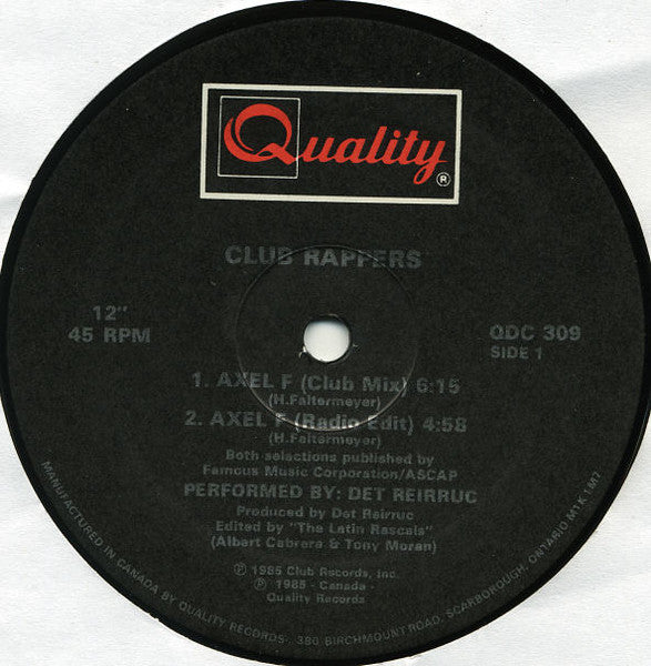 Axel F / Like Eddie Did | Rectangle Triangle