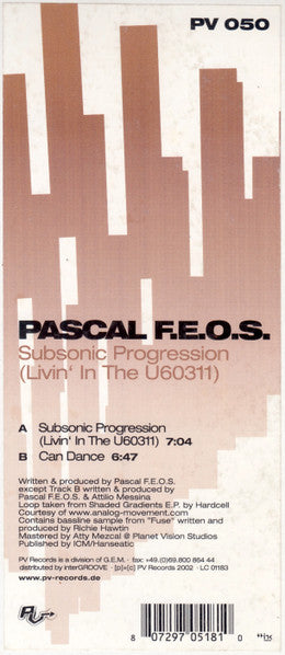 Subsonic Progression (Livin' In The U60311) | Rectangle Triangle