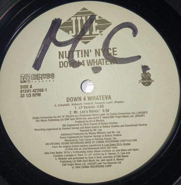 Down 4 Whateva | Rectangle Triangle