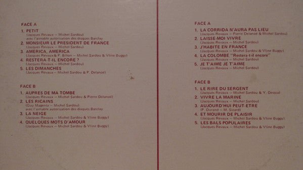 Pleins Feux Sur Michel Sardou | Rectangle Triangle