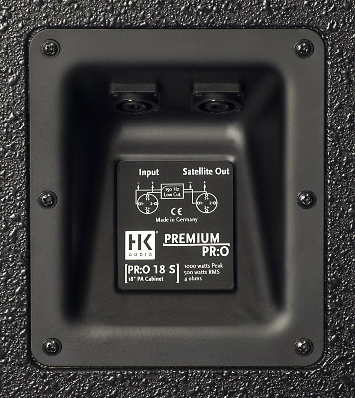 HK Audio PREM-PRO-18-SUB 1000-Watt 18" Passive Subwoofer