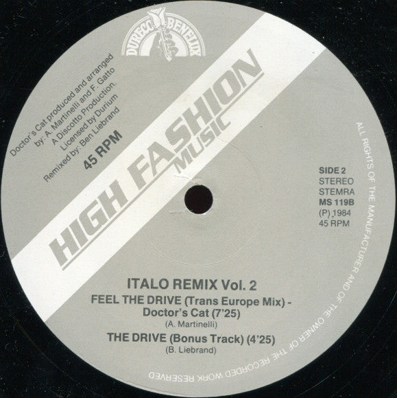 Italo Remix Volume 2 | Rectangle Triangle
