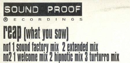 Reap (What You Sow) | Rectangle Triangle