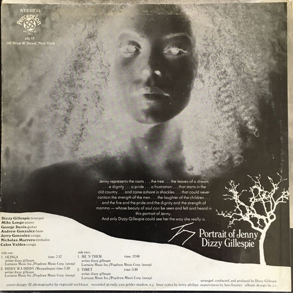 Dizzy Gillespie - Portrait Of Jenny (LP) (Very Good Plus (VG+)) 