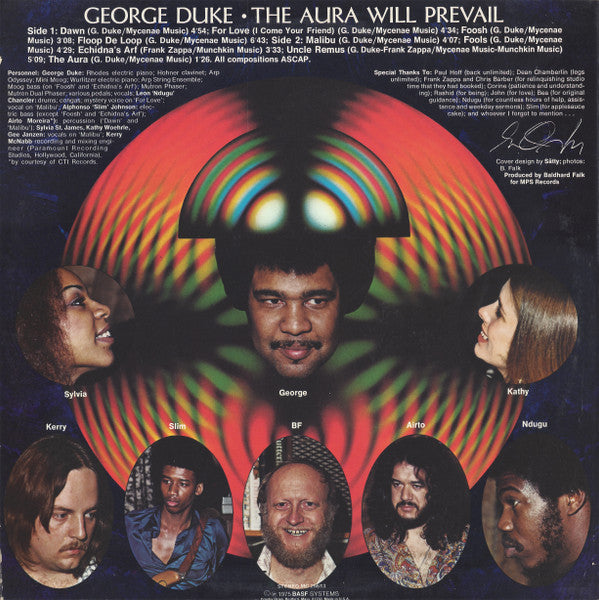 George Duke - The Aura Will Prevail (LP) (Very Good Plus (VG+)) 