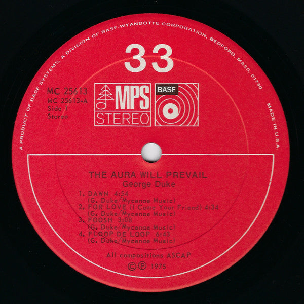George Duke - The Aura Will Prevail (LP) (Very Good Plus (VG+)) | Rectangle Triangle | Media Condition: Very Good Plus (VG+)
Sleeve Condition: Very Good Plus (VG+)


 

Notes:

(C) (P) 
