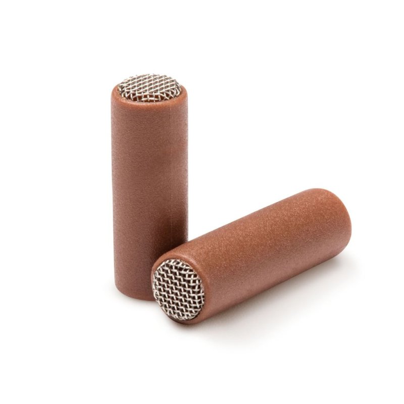 Point Source 2-WSCX-BR Molded Windscreen Cap with Wire Mesh, Large - Brown (2-Pack) 
