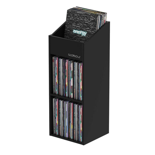 Glorious 2-Piece Vinyl Storage, Black