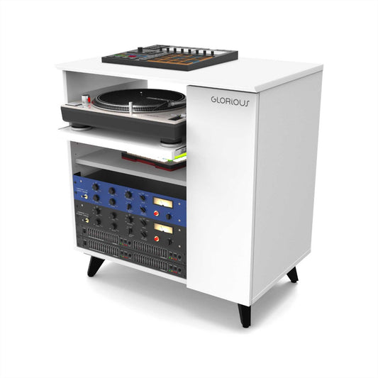 Glorious Modular Studio Side Rack, White