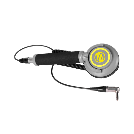 Reloop Professional One-Ear Mono Headphone With 50mm Neodymium Driver, Neon