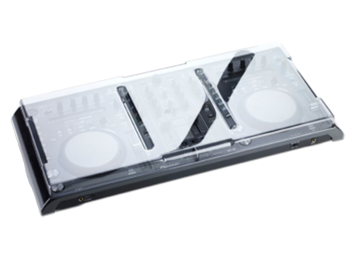 Decksaver Pioneer DDJ-S1 DJ controller cover in durable plastic, designed to protect the Pioneer DDJ-S1 during storage and transport.
