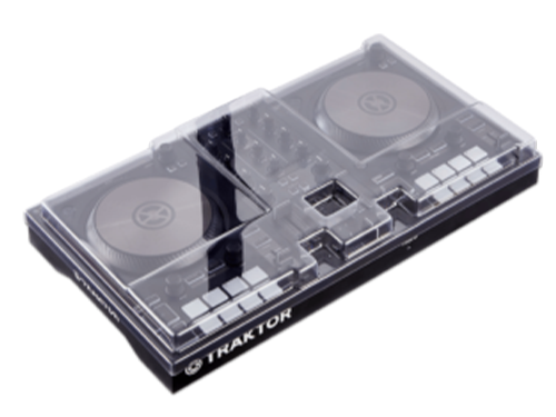Decksaver Native Instruments Kontrol S2 Mk3 DJ controller cover in light edition, protective plastic case for DJ equipment.