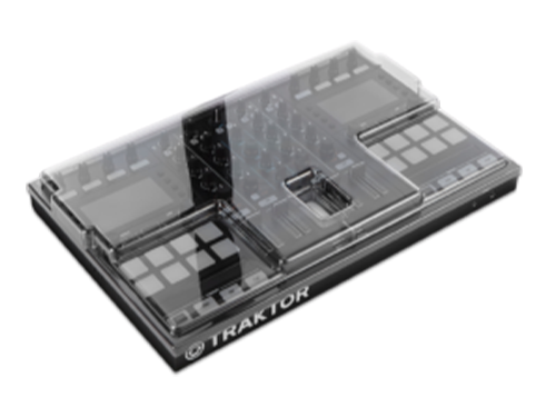 Decksaver cover for Native Instruments Kontrol S5 DJ controller, black protective dust and splash cover by Decksaver.