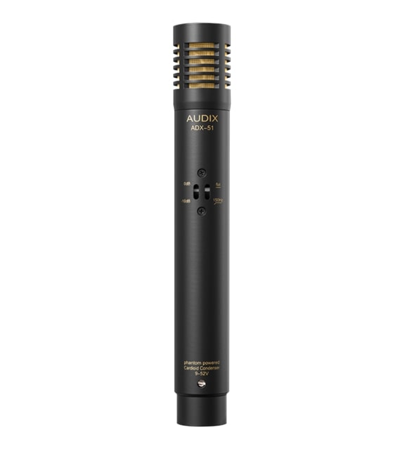 Audix ADX51 Pre-Polarized Condenser Instrument Microphone 