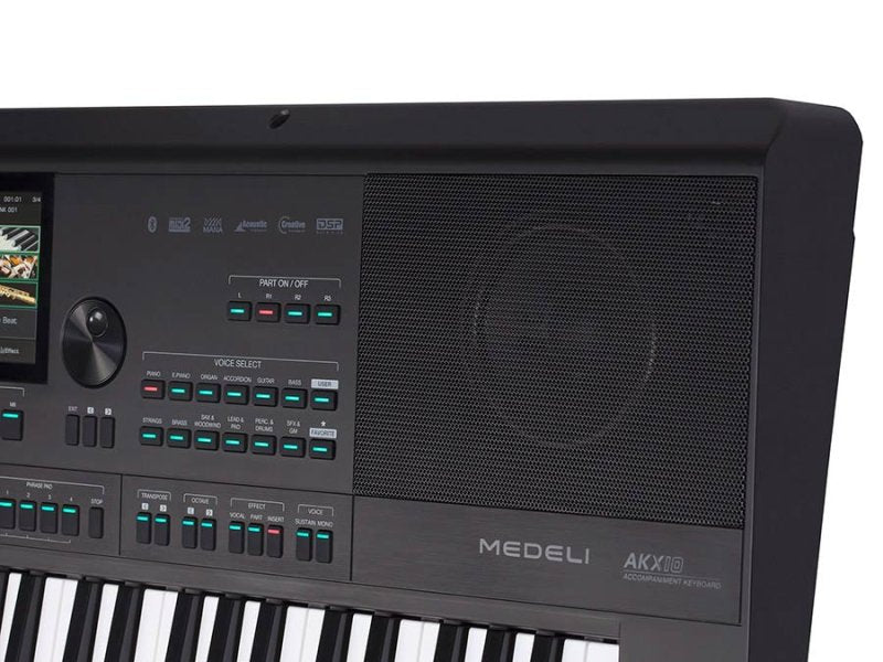 Medeli AKX10 61-Key Digital Workstation With Touch Sensitive Keys 