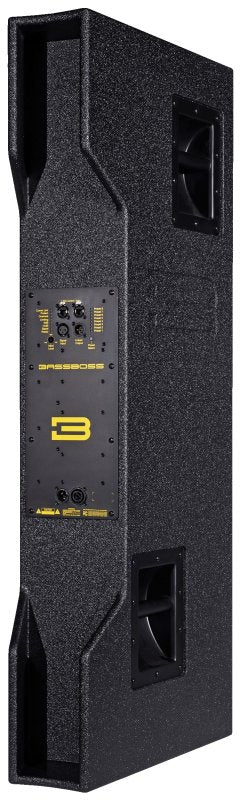 BASSBOSS AT212-MK3 3200W Powered 12" 2-Way Coaxial Loudspeaker