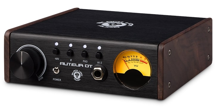 Black Lion Audio Auteur Dt Transformer-Coupled Desktop Preamplifier